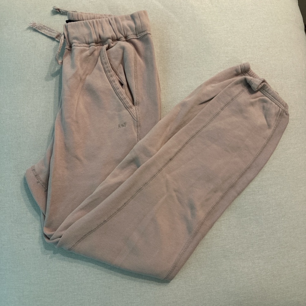 Abercrombie and Fitch Mauve sweatpants